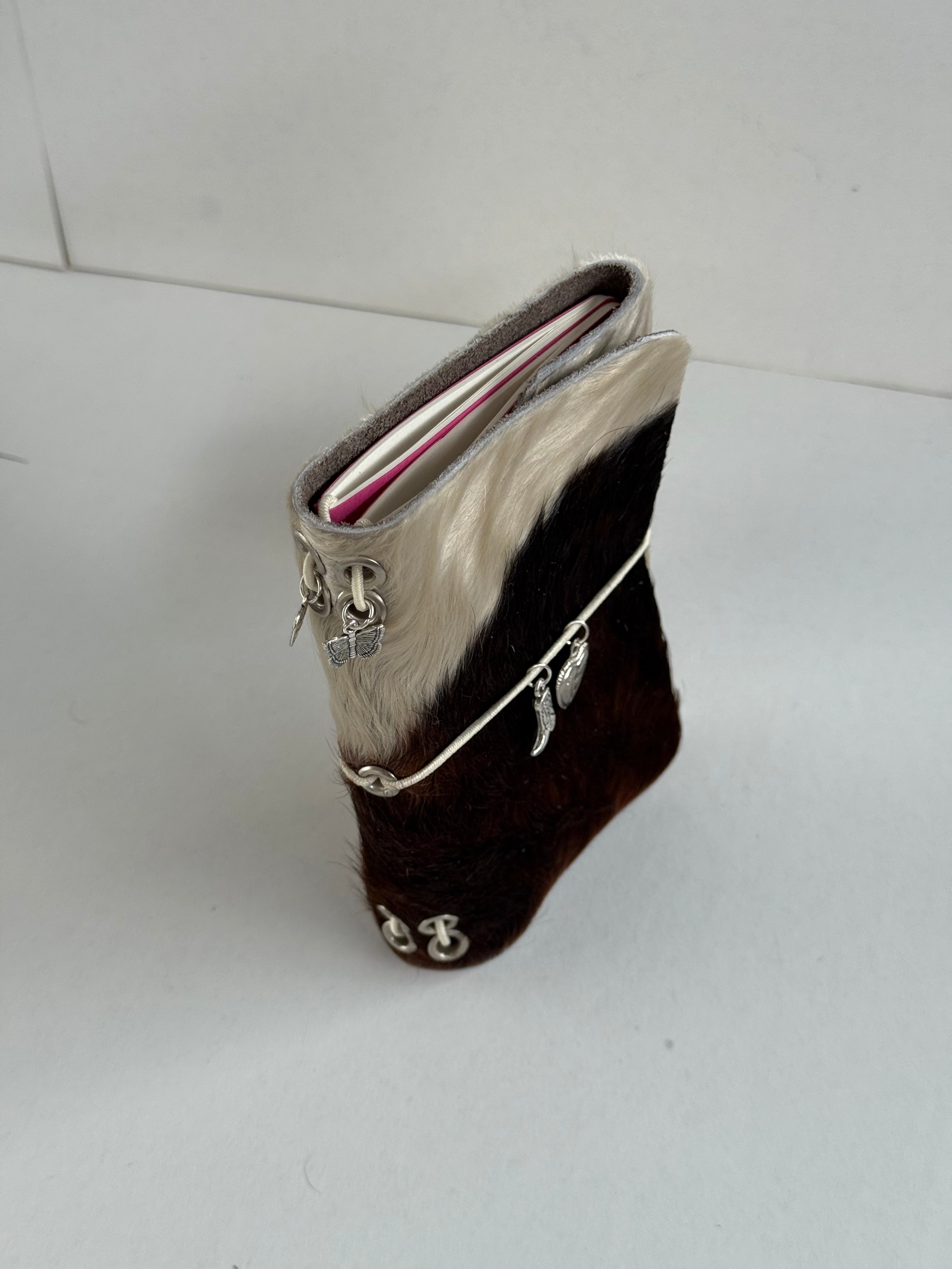 Journal A6- Cow (Silver)