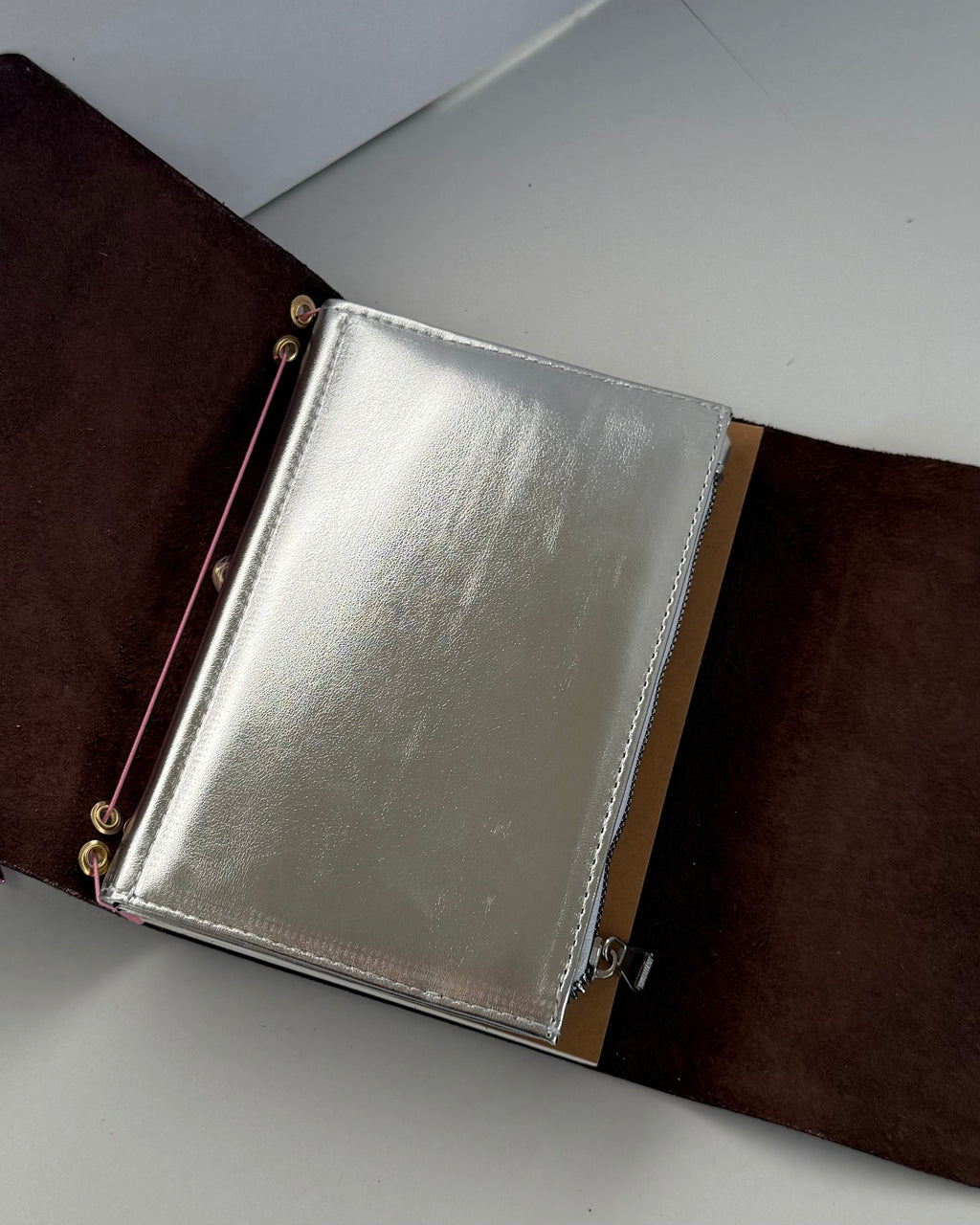 Insert Organizer with Compartments (A5 Size)