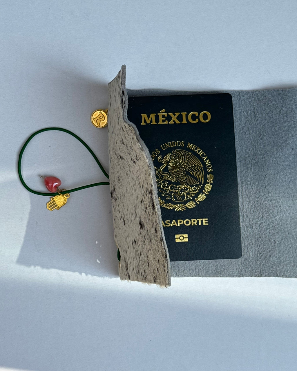 Passport cover White