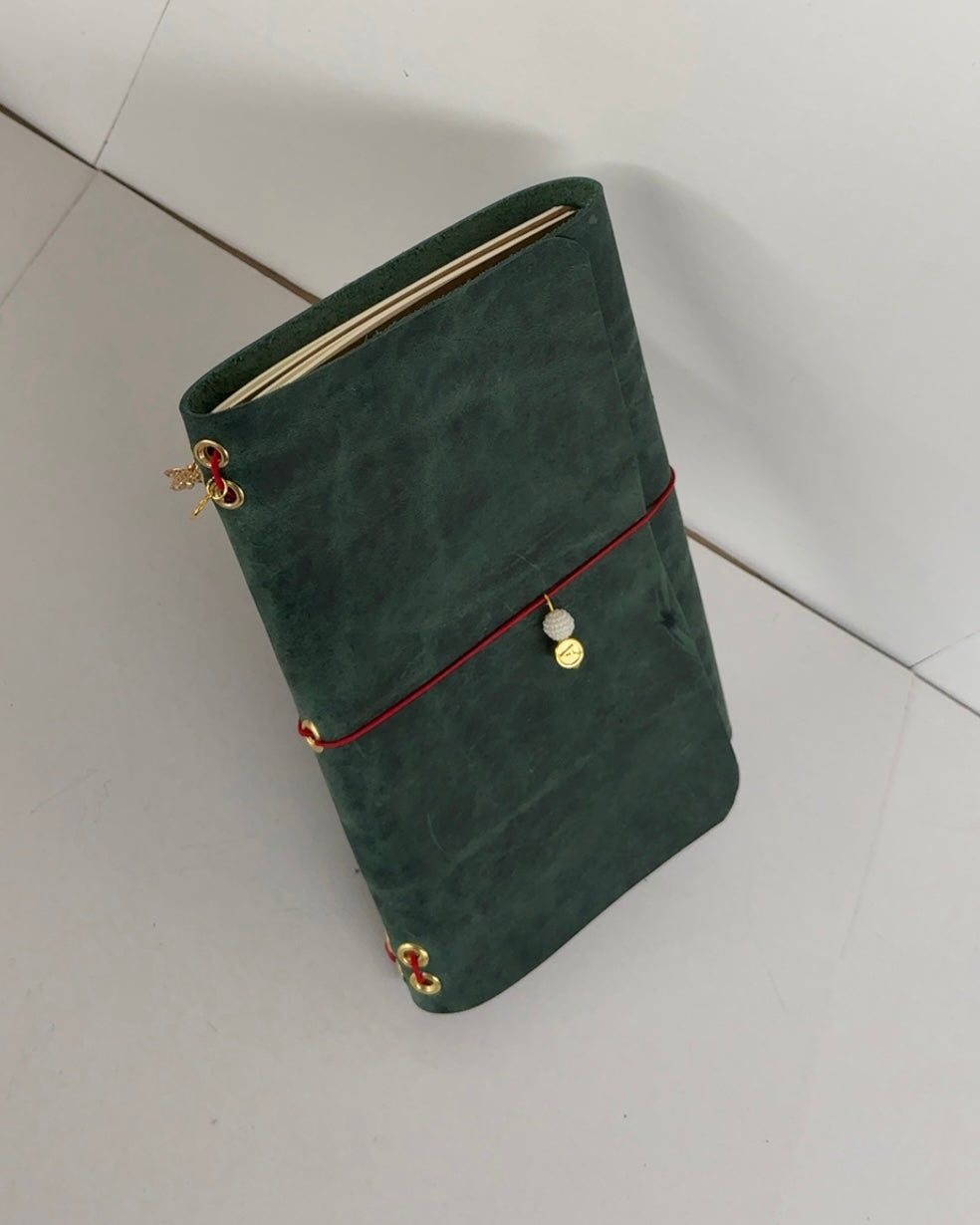 Journal - Green Texture