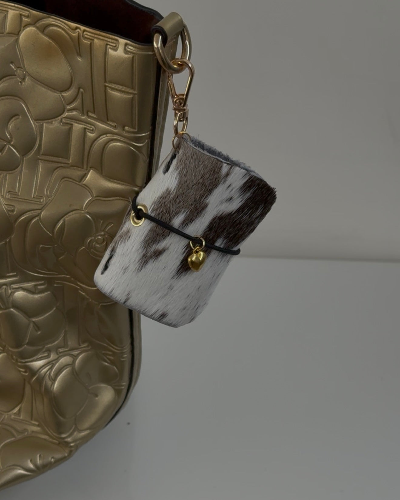 Mini Journal Leather Keychain