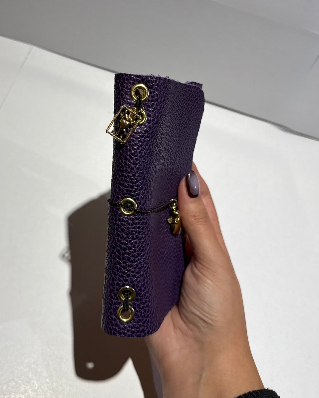 Passport cover Purple